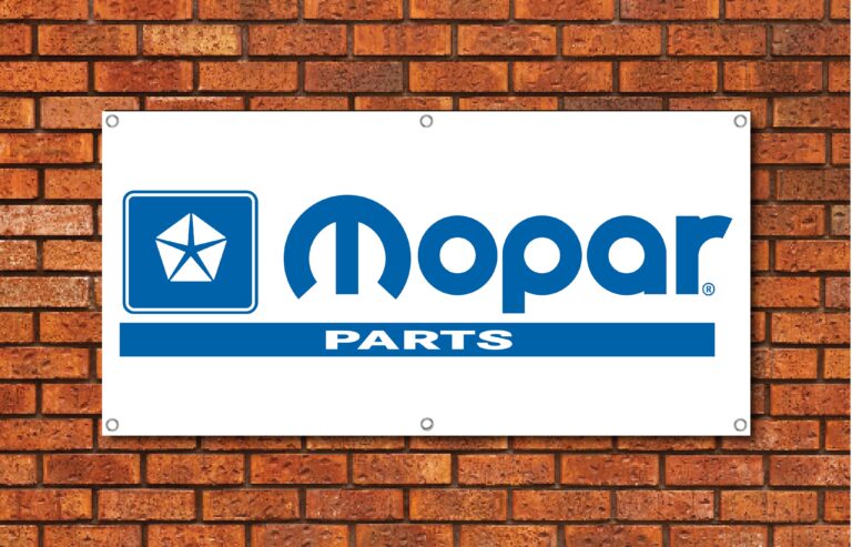 Mopar Parts Garage Banner