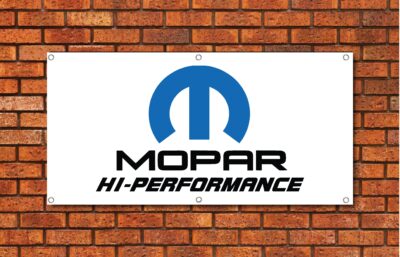 Mopar Hi Performance Garage Banner