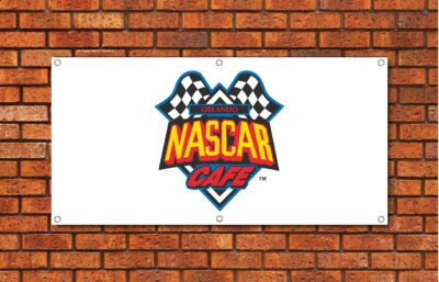 NASCAR Café Orlando Garage Banner