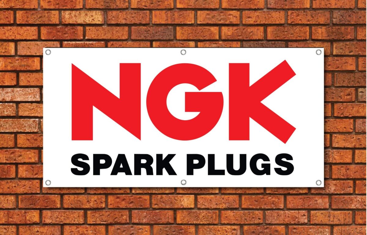 NGK Spark Plugs Garage Banner – Variant 2
