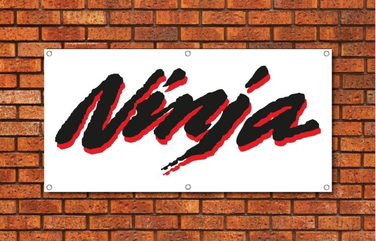 Kawasaki Ninja Garage Banner