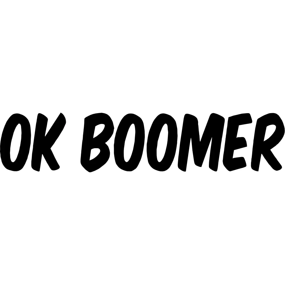 OK Boomer Decal