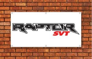 Ford Raptor SVT Garage Banner
