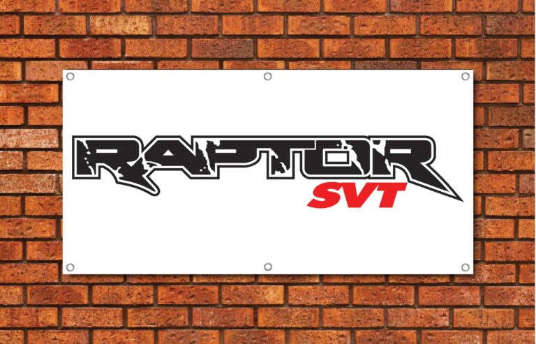 Ford Raptor SVT Garage Banner