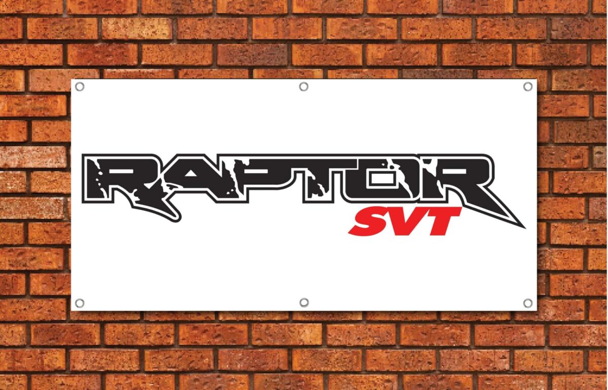 Ford Raptor SVT Garage Banner