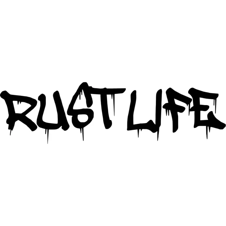 Rust Life Decal