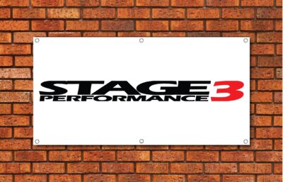 Stage 3 Performance Garage Banner