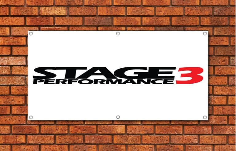 Stage 3 Performance Garage Banner
