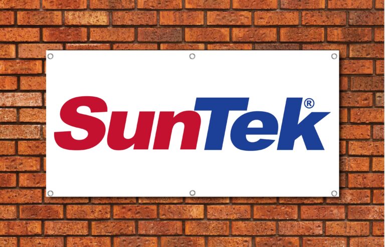 Suntek Garage Banner