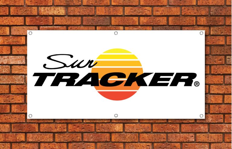 Sun Tracker Garage Banner