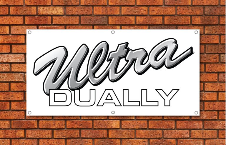 Ultra Dually Wheels Garage Banner