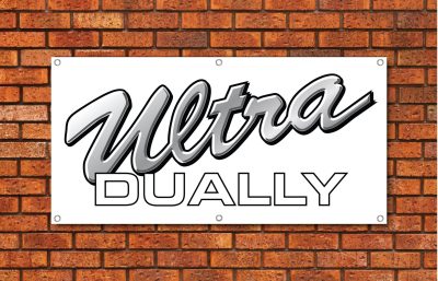 Ultra Dually Wheels Garage Banner