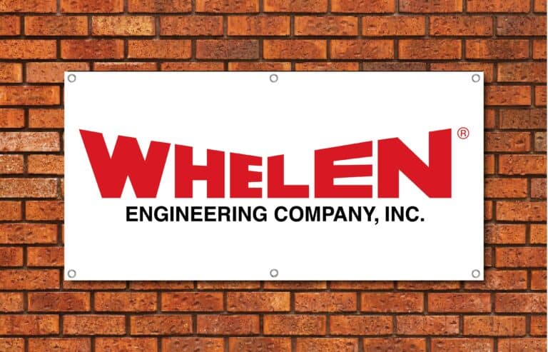 Whelen Garage Banner