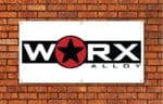 Worx Alloy Wheels Garage Banner