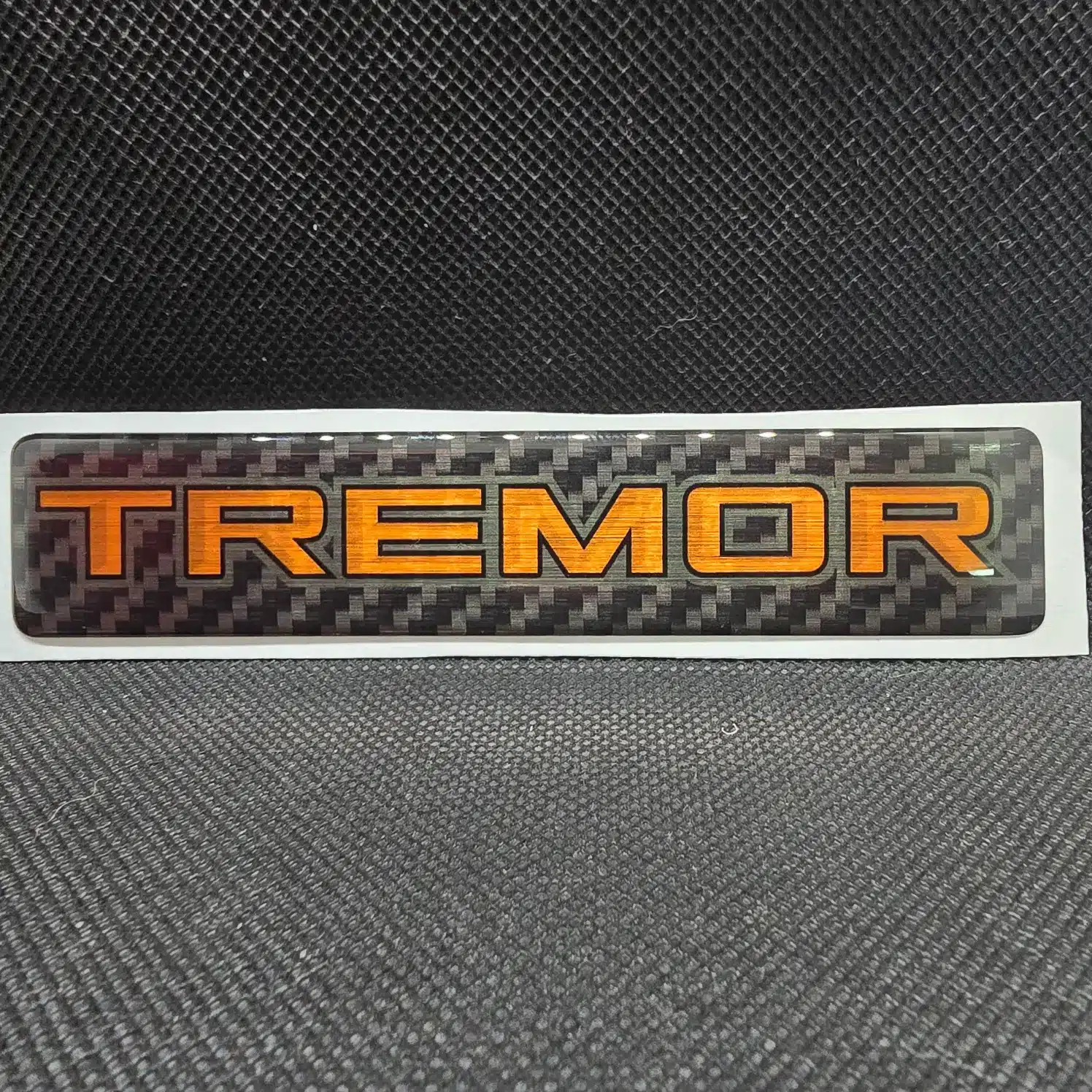 Ford Tremor Carbon Fiber Badge