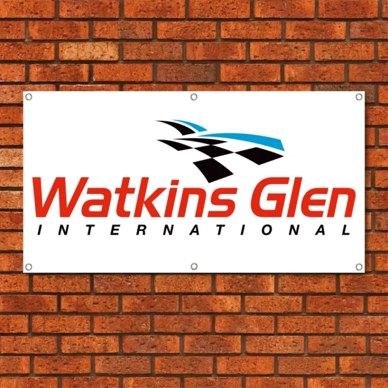 Watkins Glen International Garage Banner