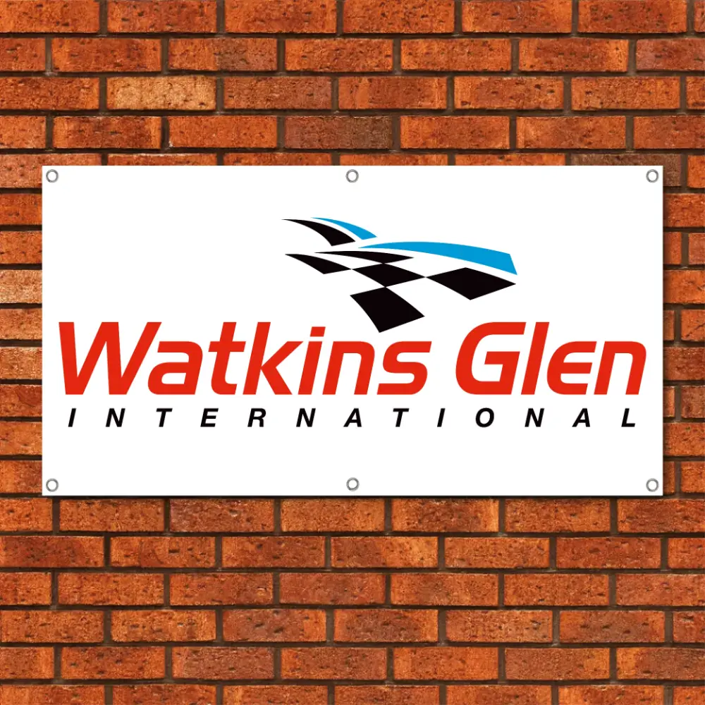 Watkins Glen International Garage Banner