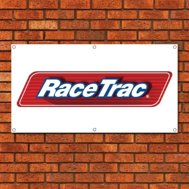 Racetrac Garage Banner