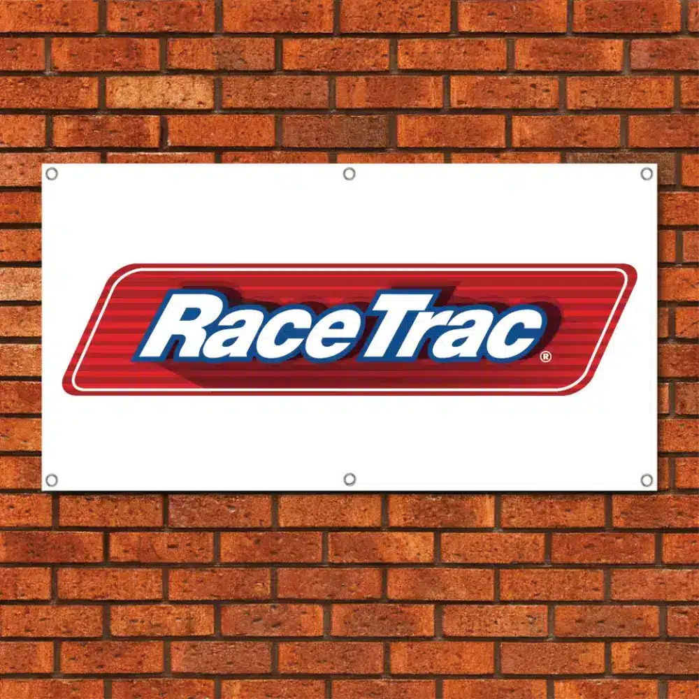 Racetrac Garage Banner
