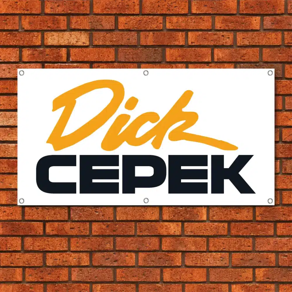 Dick Cepek Tires Garage Banner