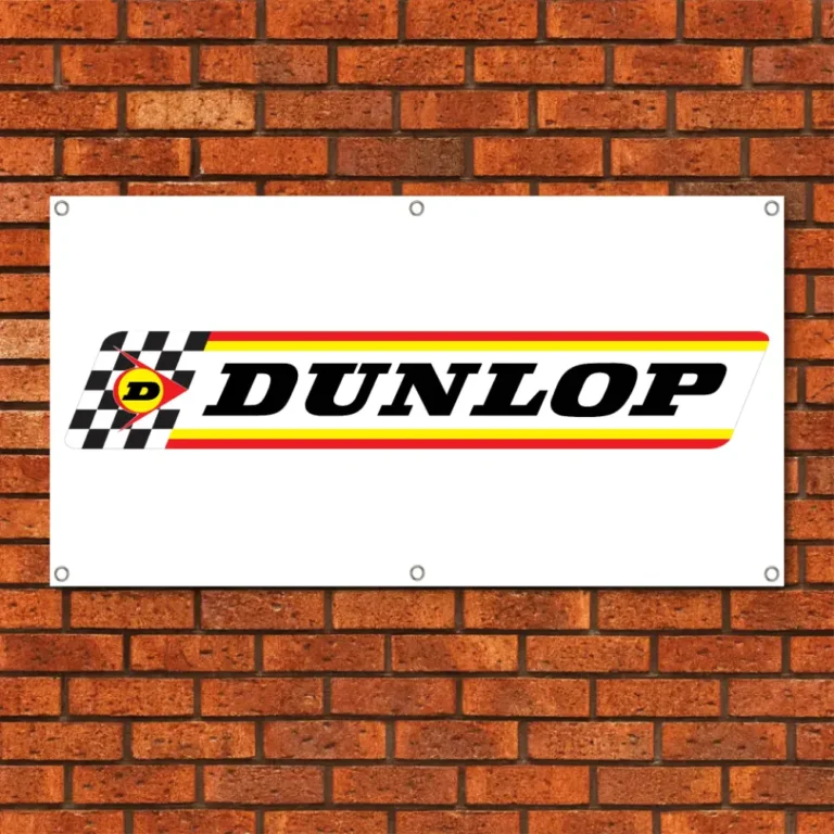 Dunlop Tires Garage Banner