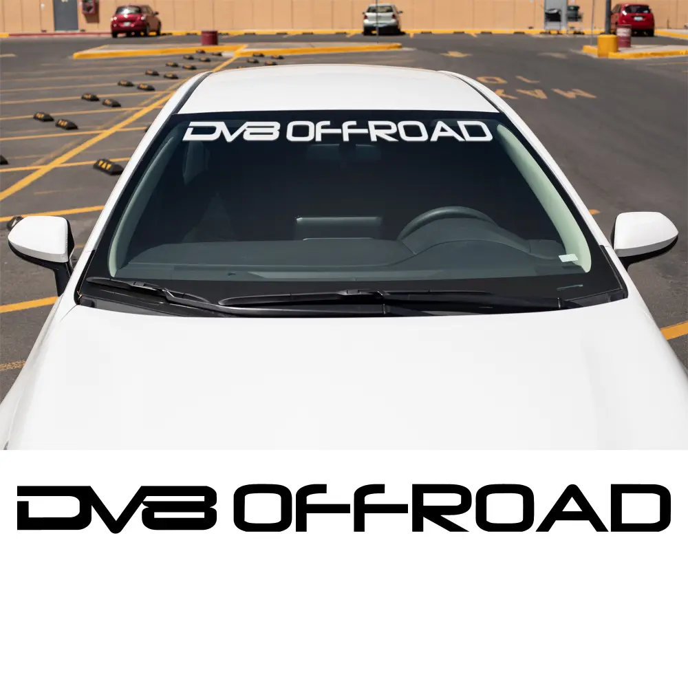 DV8 Offroad Windshield Banner