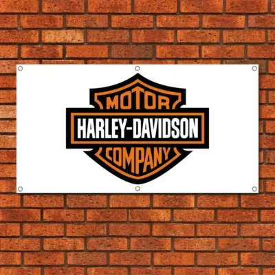 Harley Davidson Garage Banners