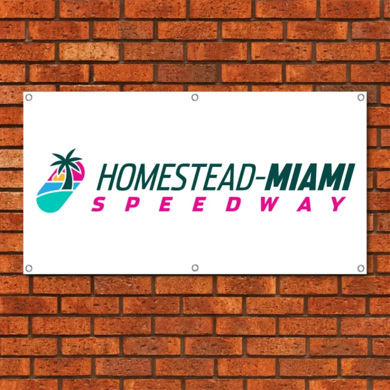 Homestead Miami Speedway Garage Banner