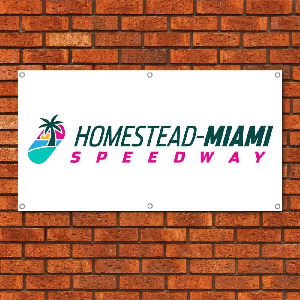 Homestead Miami Speedway Garage Banner