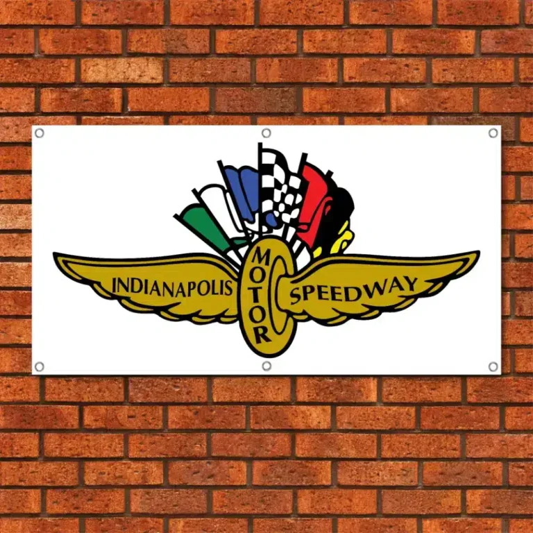 Indianapolis Motor Speedway Garage Banner