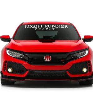 JDM TUNER WINDSHIELD BANNERS