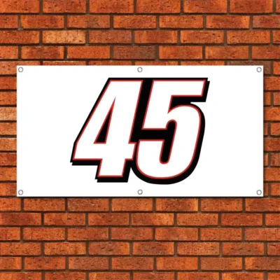 Kyle Petty 45 Garage Banner