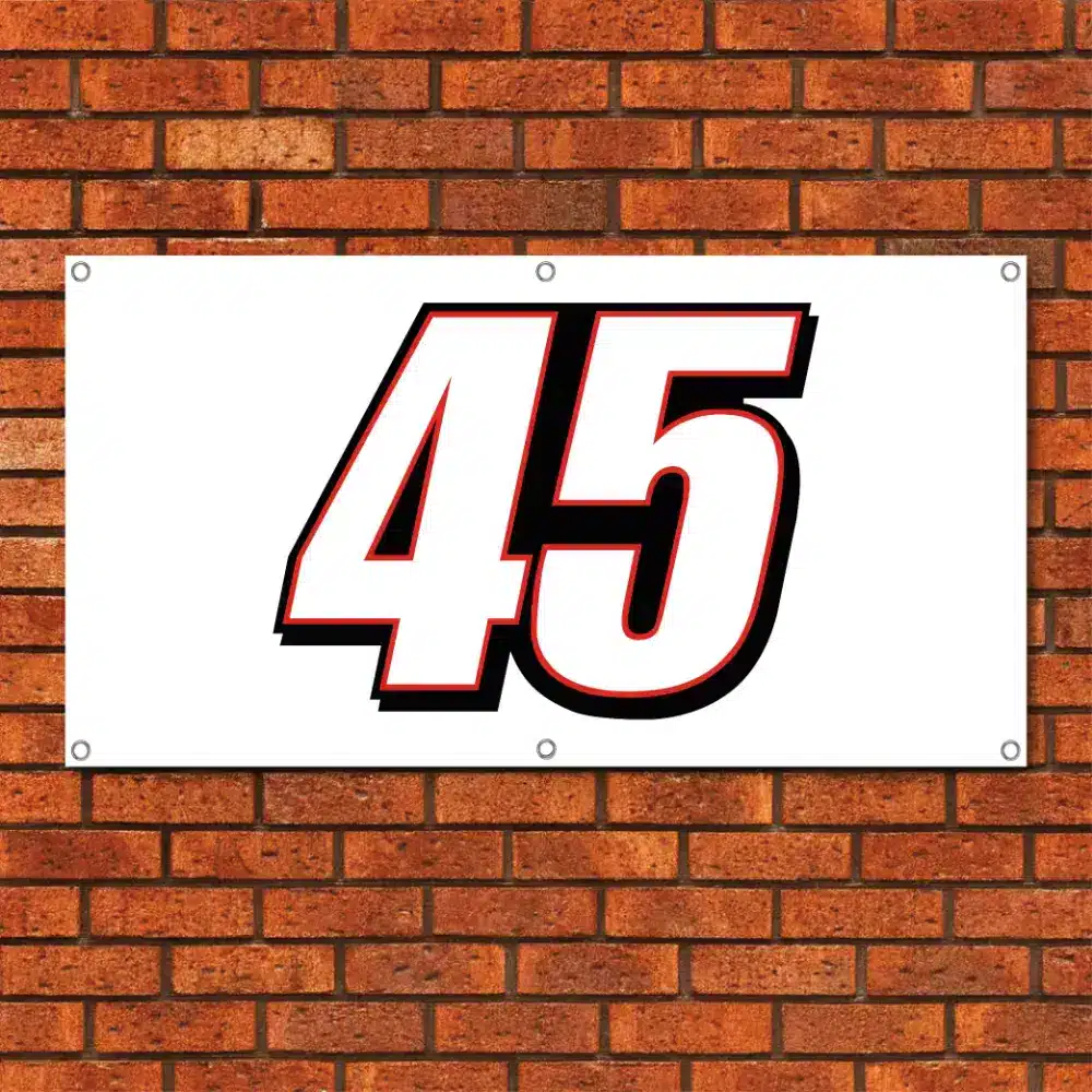 Kyle Petty 45 Garage Banner