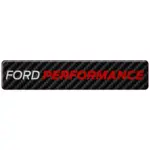 Ford Performance Carbon Fiber Badge