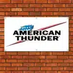 American Thunder Garage Banner