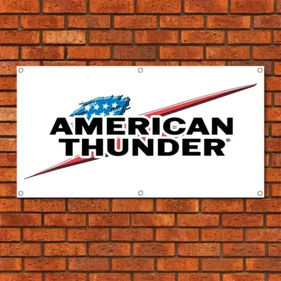 American Thunder Garage Banner