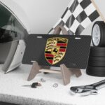 Porsche Carbon Fiber License Plate