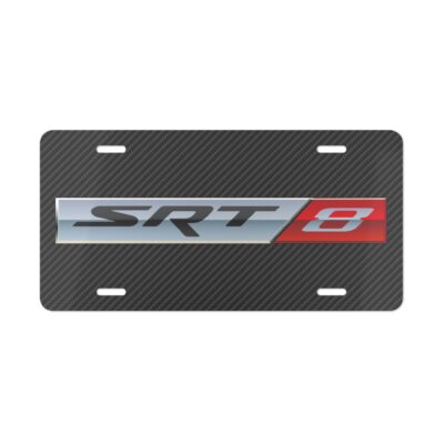 SRT8 Carbon Fiber License Plate