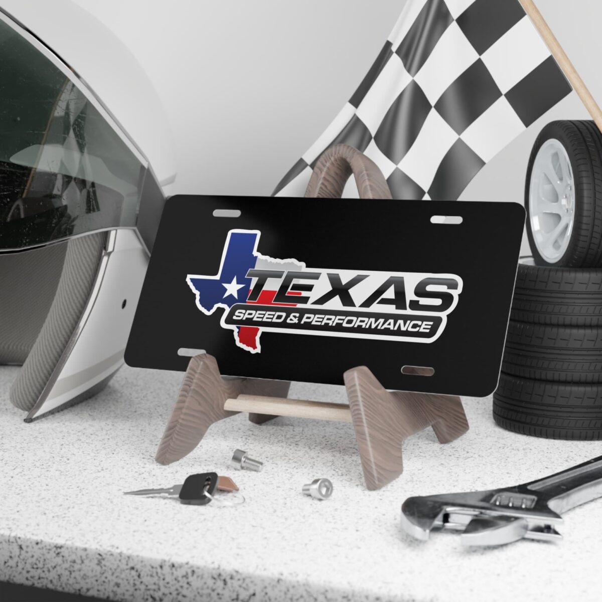 Texas Speed and Performance License Plate