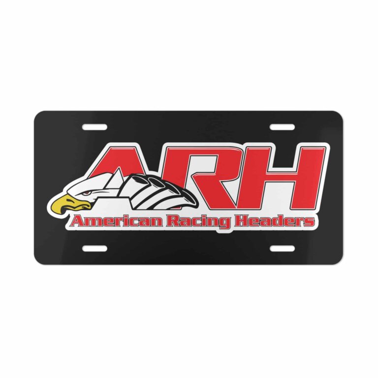 American Racing Headers License Plate