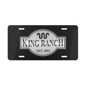 King Ranch License Plate