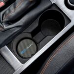 Corvette Eray Carbon Fiber Soapstone Car Coaster