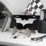 Batman Black Silver License Plate