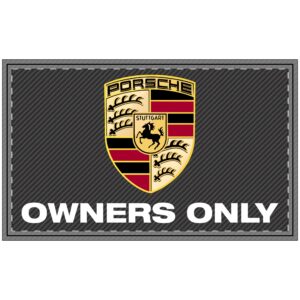 Porsche Owners Only Doormat