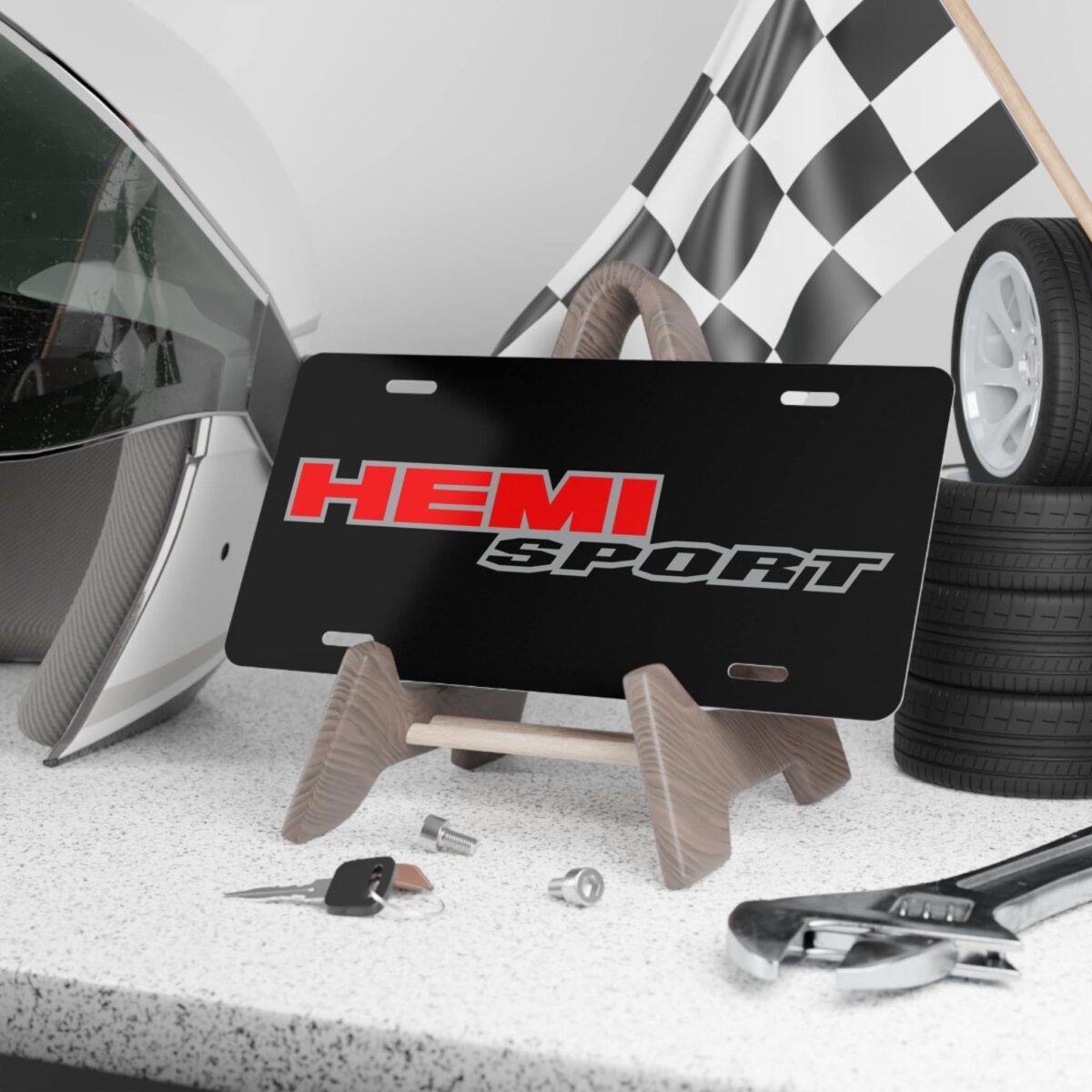 Hemi Sport License Plate