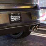 In Glock WeTrust License Plate