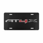 GMC AT4X License Plate