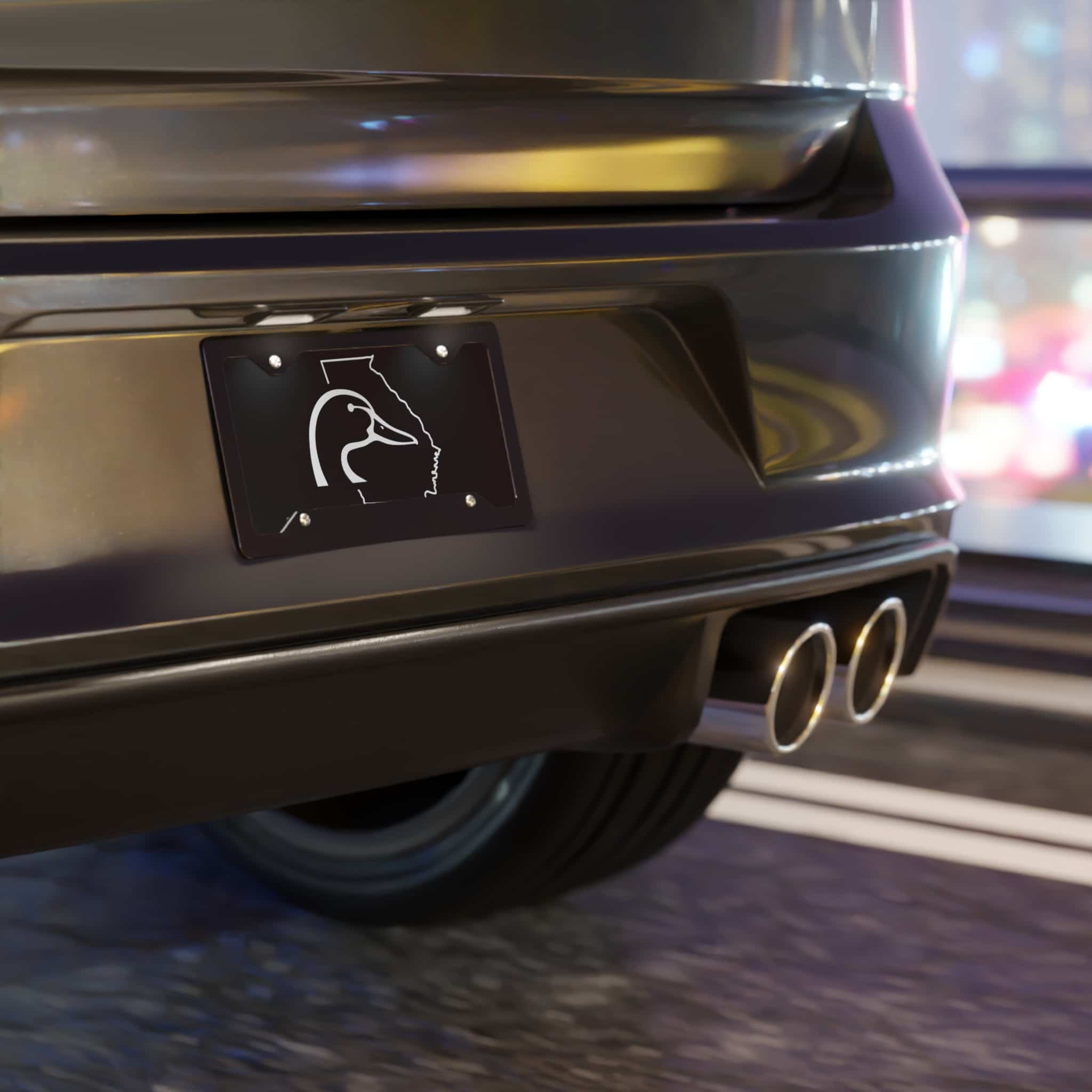 Georgia Ducks Unlimited License Plate