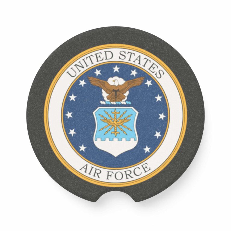 United States Air Force Soapstone Car Coaster