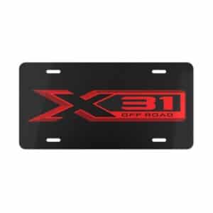 GMC Sierra 1500 X31 Off-Road License Plate